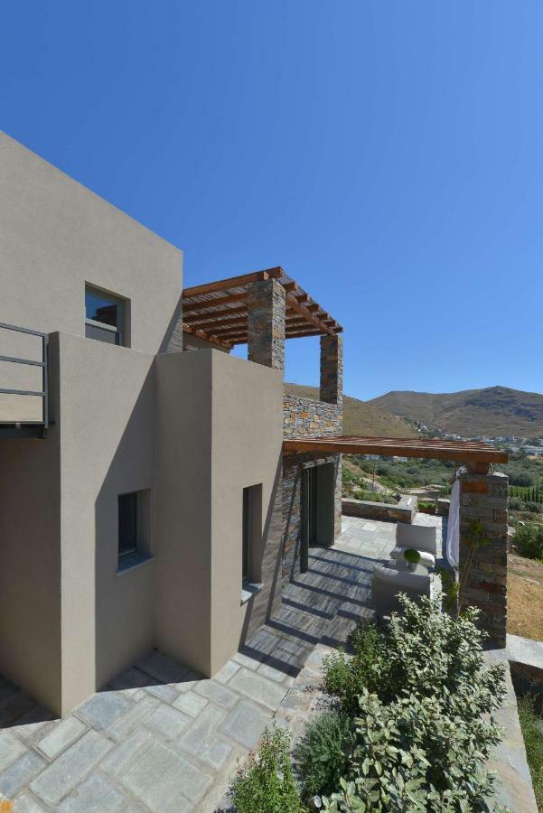 Luxurious 2019Blt Seaview Villa Wth Swimming Pool Korissia (Kea) Exterior foto
