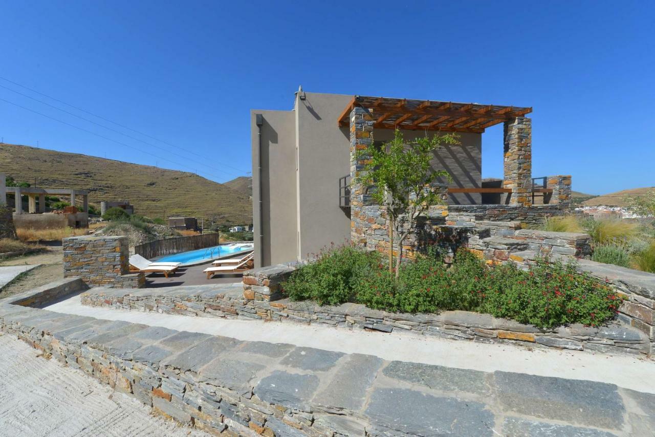Luxurious 2019Blt Seaview Villa Wth Swimming Pool Korissia (Kea) Exterior foto