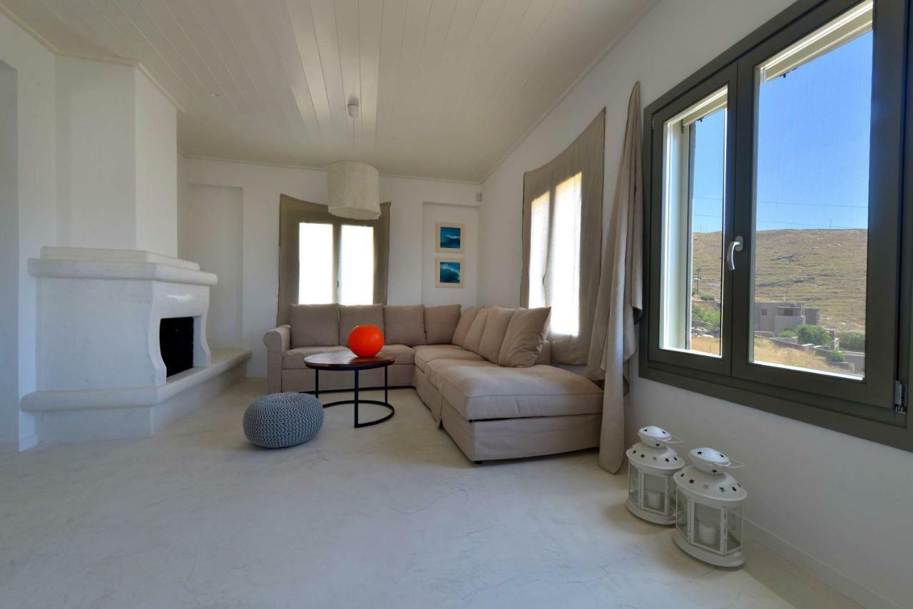 Luxurious 2019Blt Seaview Villa Wth Swimming Pool Korissia (Kea) Exterior foto