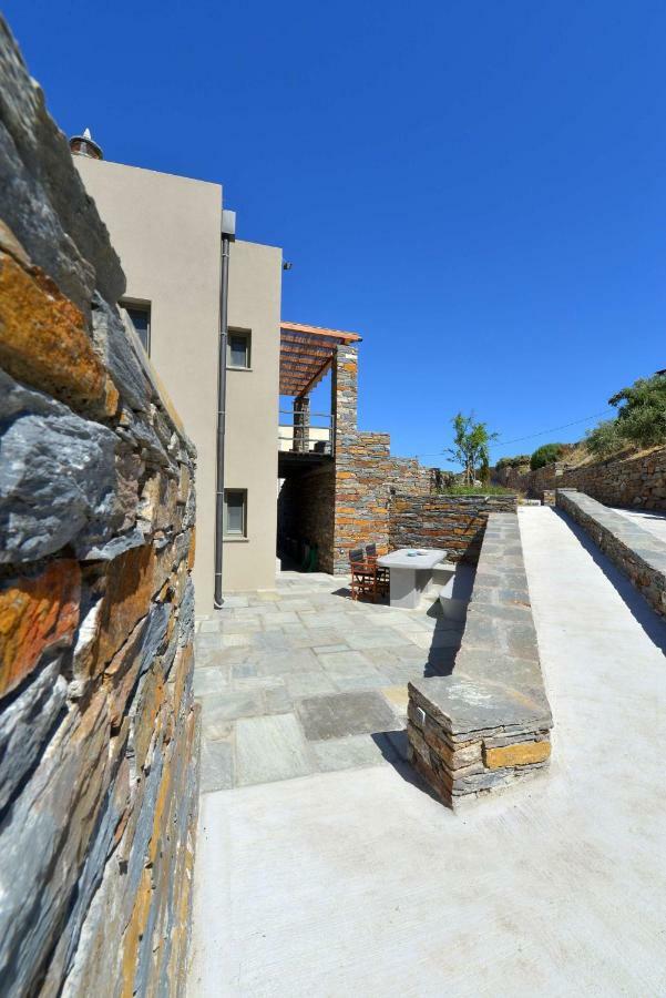 Luxurious 2019Blt Seaview Villa Wth Swimming Pool Korissia (Kea) Exterior foto