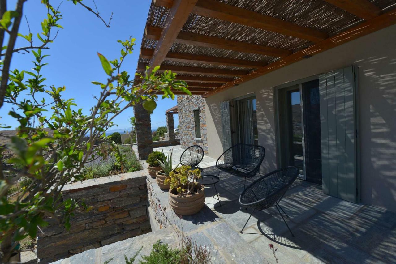 Luxurious 2019Blt Seaview Villa Wth Swimming Pool Korissia (Kea) Exterior foto
