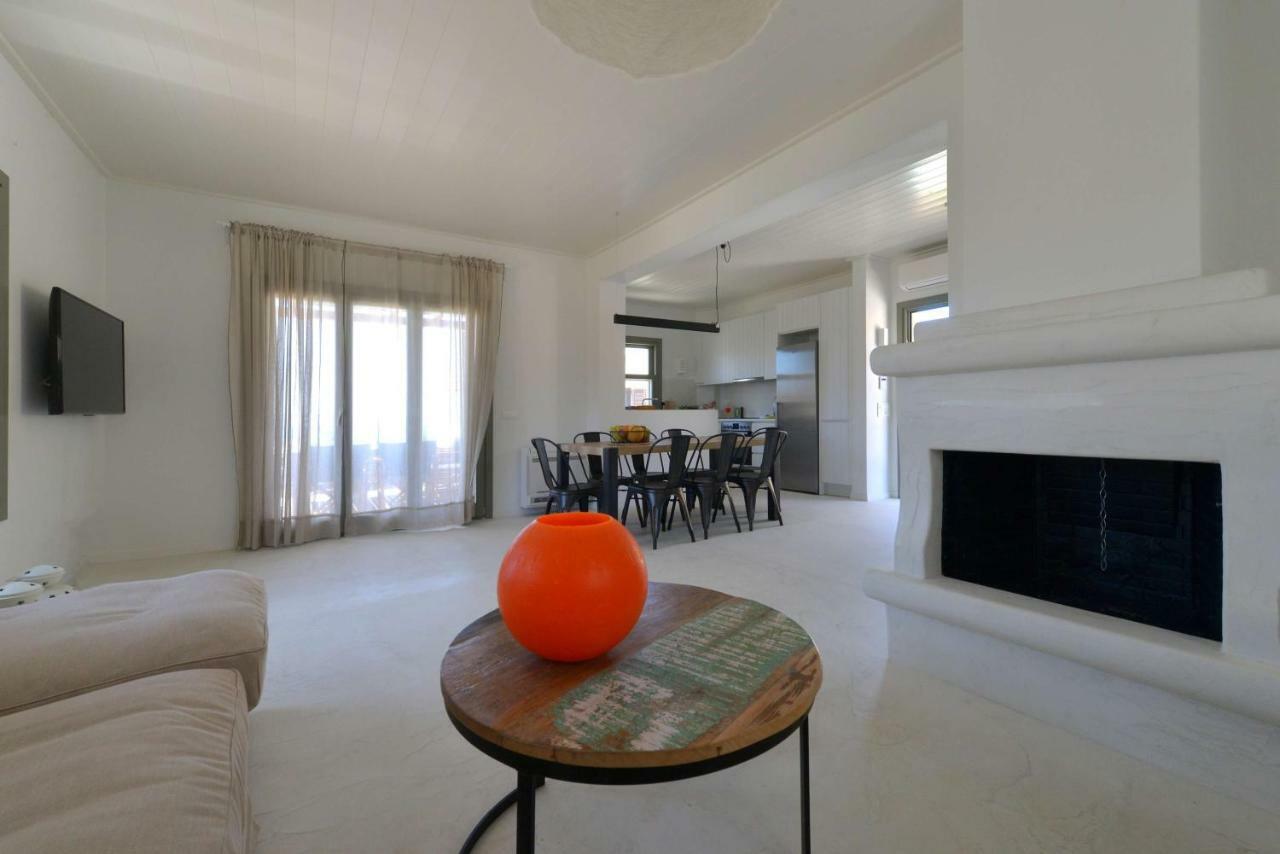 Luxurious 2019Blt Seaview Villa Wth Swimming Pool Korissia (Kea) Exterior foto