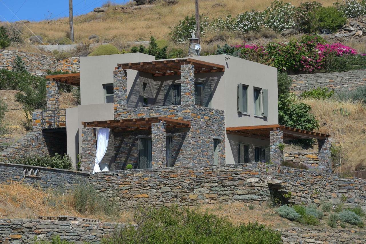 Luxurious 2019Blt Seaview Villa Wth Swimming Pool Korissia (Kea) Exterior foto