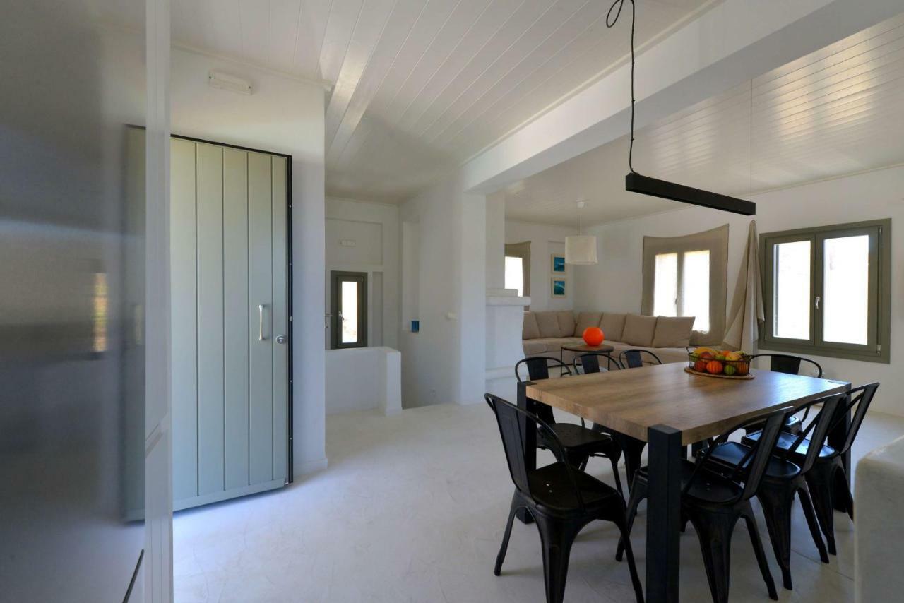Luxurious 2019Blt Seaview Villa Wth Swimming Pool Korissia (Kea) Exterior foto